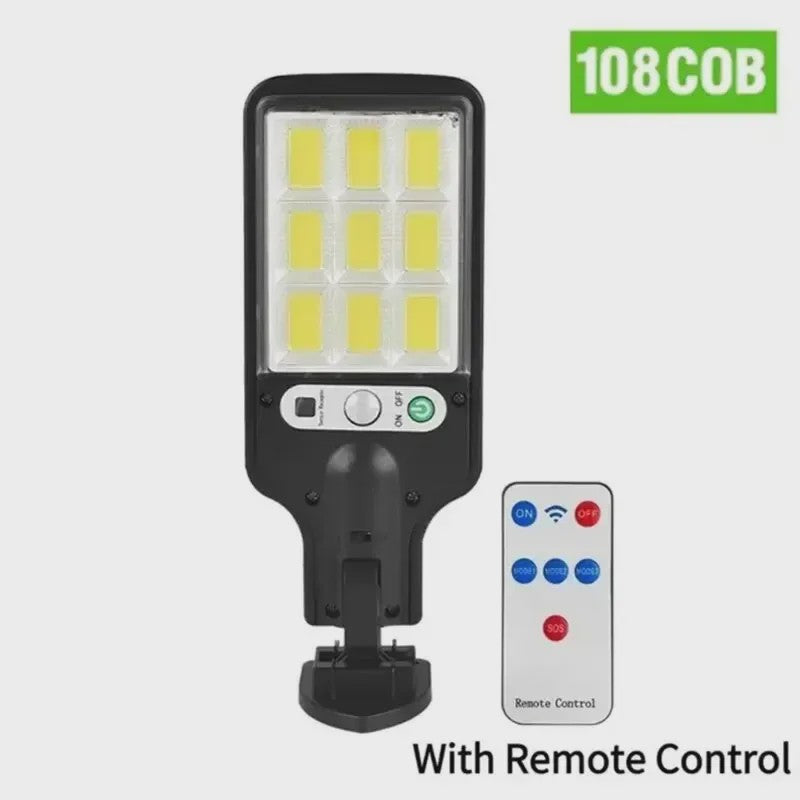 Solar Buitenlamp met Bewegingssensor - Waterdicht & 3 Modi
