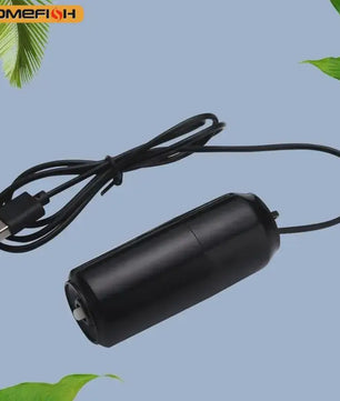 Stille Mini USB Zuurstofpomp voor Aquarium en Vis Kweek - Draagbaar & Compact