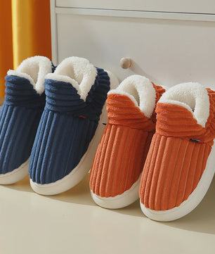 Herenslippers Winter Laarzen - Zachte Pluche & Katoen, Warm & Comfortabel voor Binnen