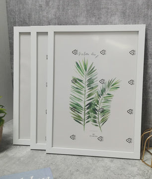 Set van 3 Houten Fotolijsten - Diverse Maten (10x15, 15x20, 20x25/A4) - Wanddecoratie & Cadeau