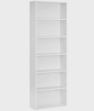 VASAGLE 6-Laags Boekenkast - Stijlvolle Opbergoplossing voor Woonkamer