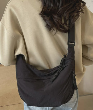Modieuze Canvas Crossbody Tas - Grote Capaciteit Schoudertas
