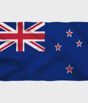 Nieuw-Zeeland Vlag 90x150cm - Hoogwaardige Kwaliteit met Ophangringen