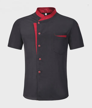 Klassiek Chef Jack met Korte Mouwen - Horeca Uniform voor Heren en Dames