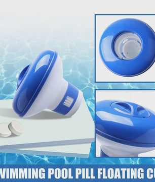 Drijvende Chloor Dispenser voor Zwembad & Spa - Automatische Tablet Verdeling