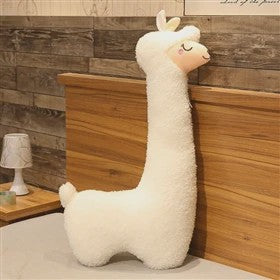 75cm Zachte Alpaca Pluche Knuffel - Llama Kussen voor Bed & Decoratie