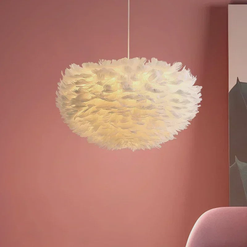 Nordic Veer Plafondlamp - Sfeervolle LED Hanglamp voor Woonkamer, Slaapkamer & Eetkamer