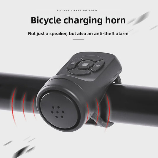 Super Luide Elektrische Fietsbel met Oplaadfunctie - Veiligheid en Gemak voor Mountainbikes