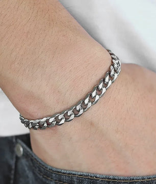 Stijlvolle RVS Cuban Chain Armband voor Heren & Dames - 3-9mm Breed