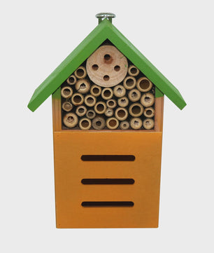 Natuurlijk Houten Insectenhotel - Vlindertuin & Bijenhuis voor Lieveheersbeestjes en Gaasvliegen