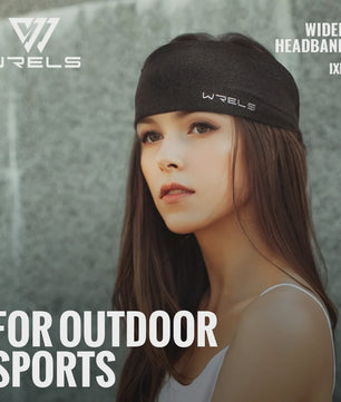 WRELS Sport Hoofdband - Vochtafvoerend & Ademend voor Dames en Heren