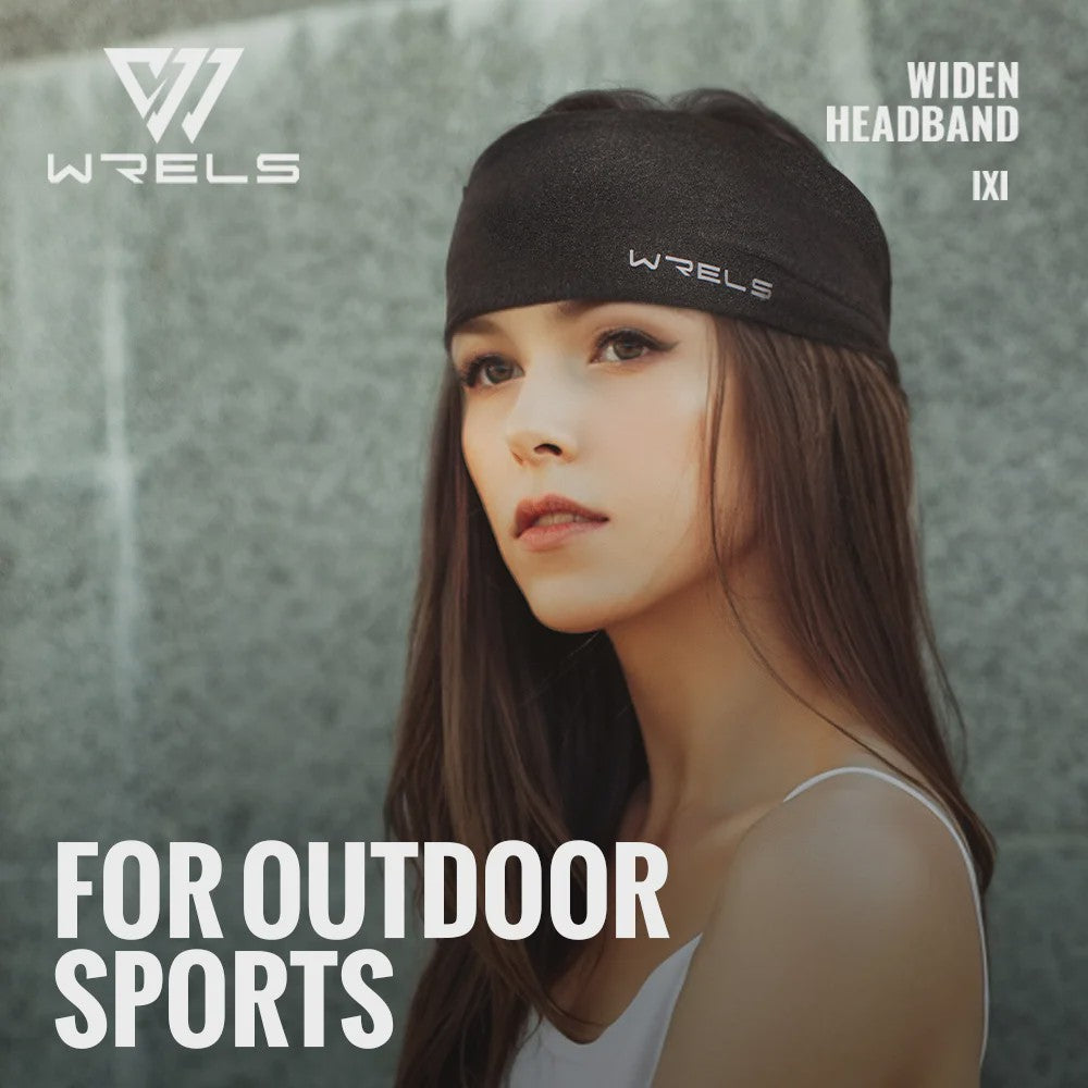 WRELS Sport Hoofdband - Vochtafvoerend & Ademend voor Dames en Heren