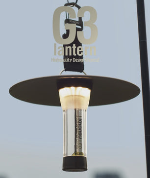 GZ Lighthouse Campinglamp - 3000mAh, Lange Batterijduur, LED Sfeerverlichting & Zaklamp
