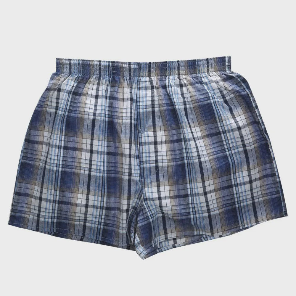 4-Pack Heren Boxershorts Katoen - Klassiek Geruit & Comfortabel