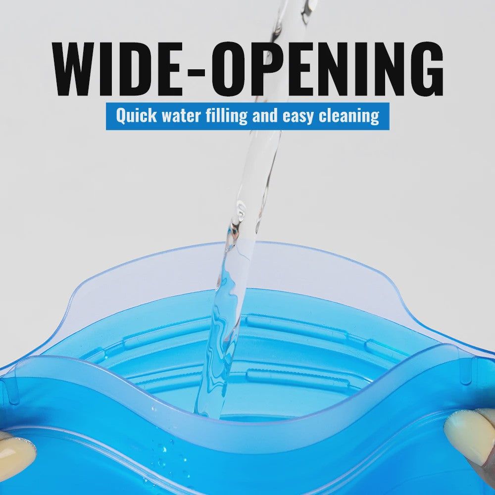 WRELS Opvouwbare Waterfilter Zak - Outdoor Waterzuivering, BPA-Vrij, Ideaal voor Survival
