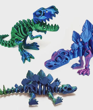 Bewegende 3D Geprinte T-Rex Dinosaurus - Realistisch Model voor Desktop Decoratie & Cadeau