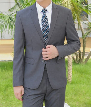 Stijlvol 8XL Herenpak: Italiaans Design Slim Fit Blazer & Pantalon voor Business, Bruiloft & Feest