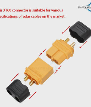 XT60H Connectoren Set (Male/Female) met Beschermhoes - 3-12 Paren