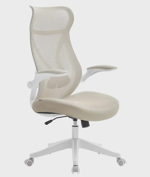 Ergonomische Bureaustoel met Opklapbare Armleuningen en Ademende Mesh Rugleuning