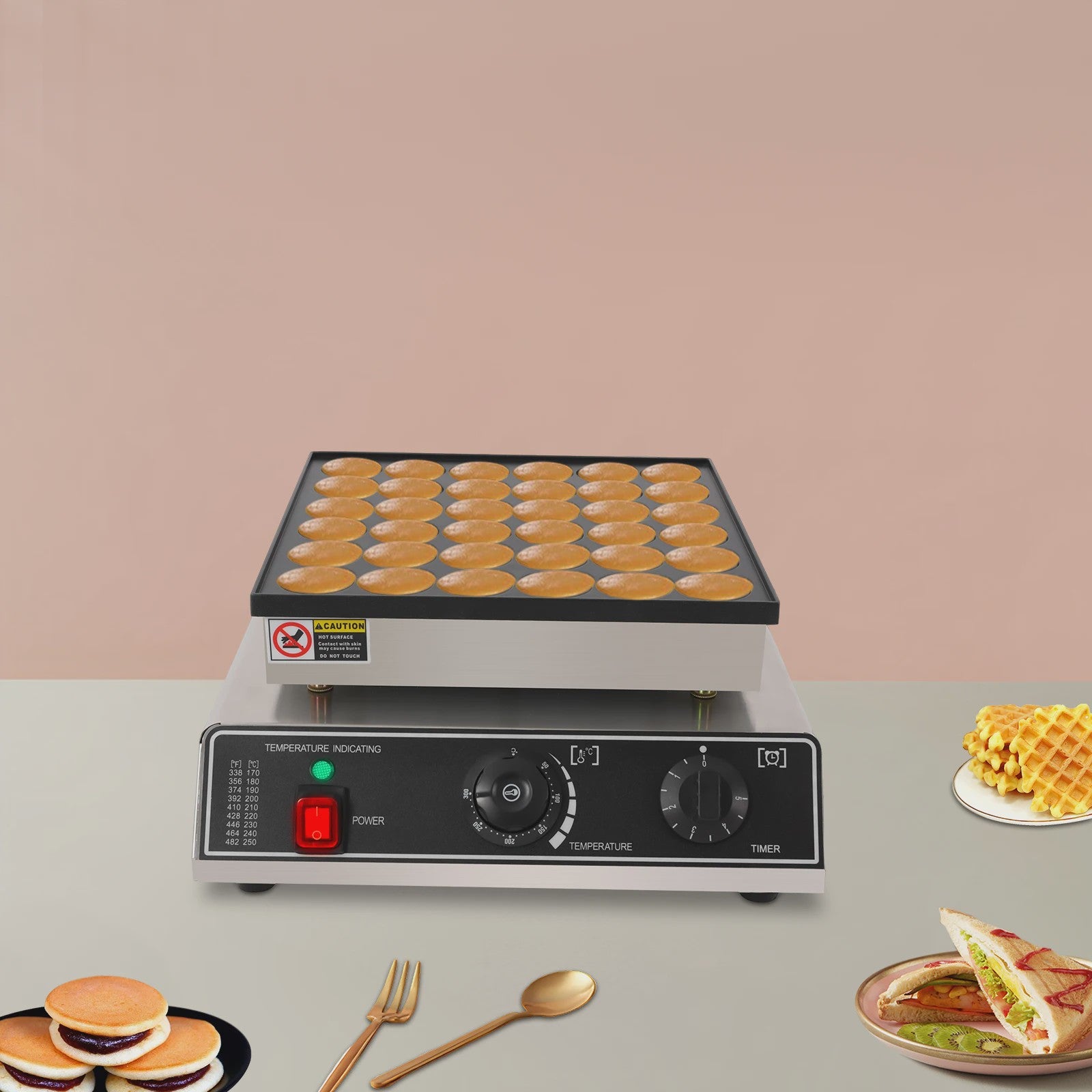 950W Professionele Elektrische Muffin Maker - Bakmachine voor Muffins