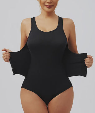 Body Shaper Bodysuit met Rits & Band voor Buikcontrole - Taille Trainer