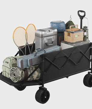 WOLTU Grote Tuinwagen 200L - Opvouwbare Handkar voor Camping, Tuin & Strand