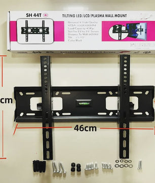 Universele TV Muurbeugel voor 23-63 inch LED/Plasma TV's - Max VESA 400x400mm, 45kg