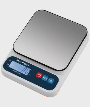Digitale Keukenweegschaal - 10kg, Roestvrij Staal, Backlit Display & Tare Functie