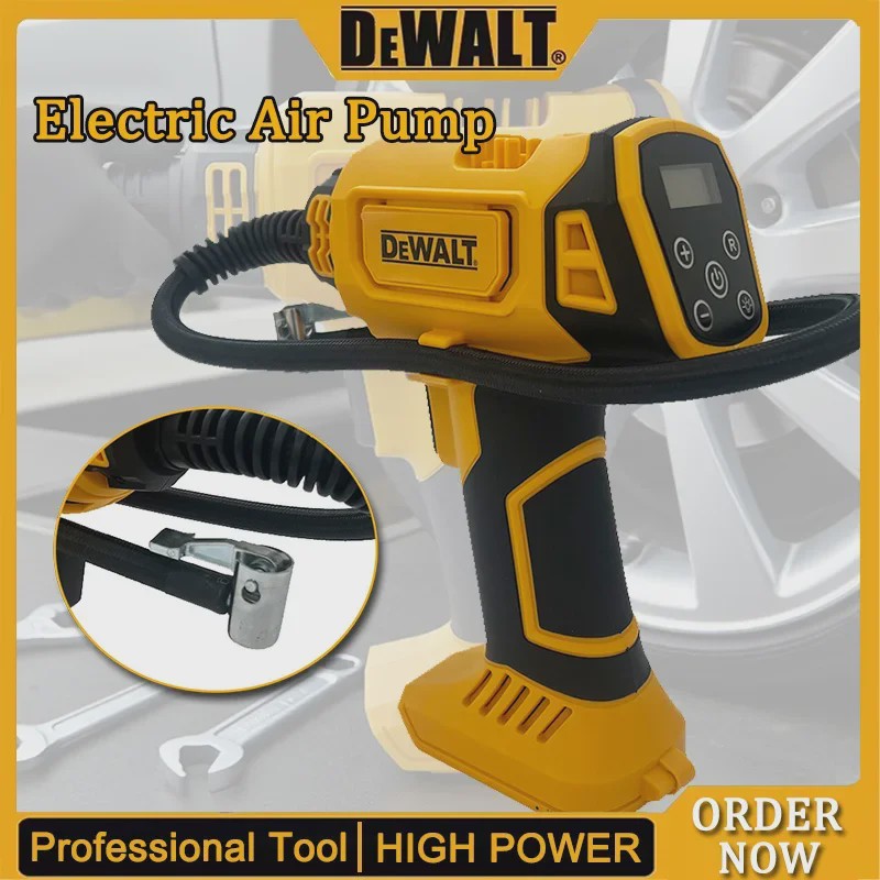 DeWalt 18V Draadloze Automatische Bandenpomp met Digitaal Display