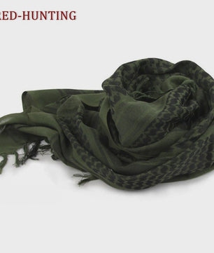 Tactische Keffiyeh Shemagh Sjaal - Katoenen Hoofddoek en Nekwarmer