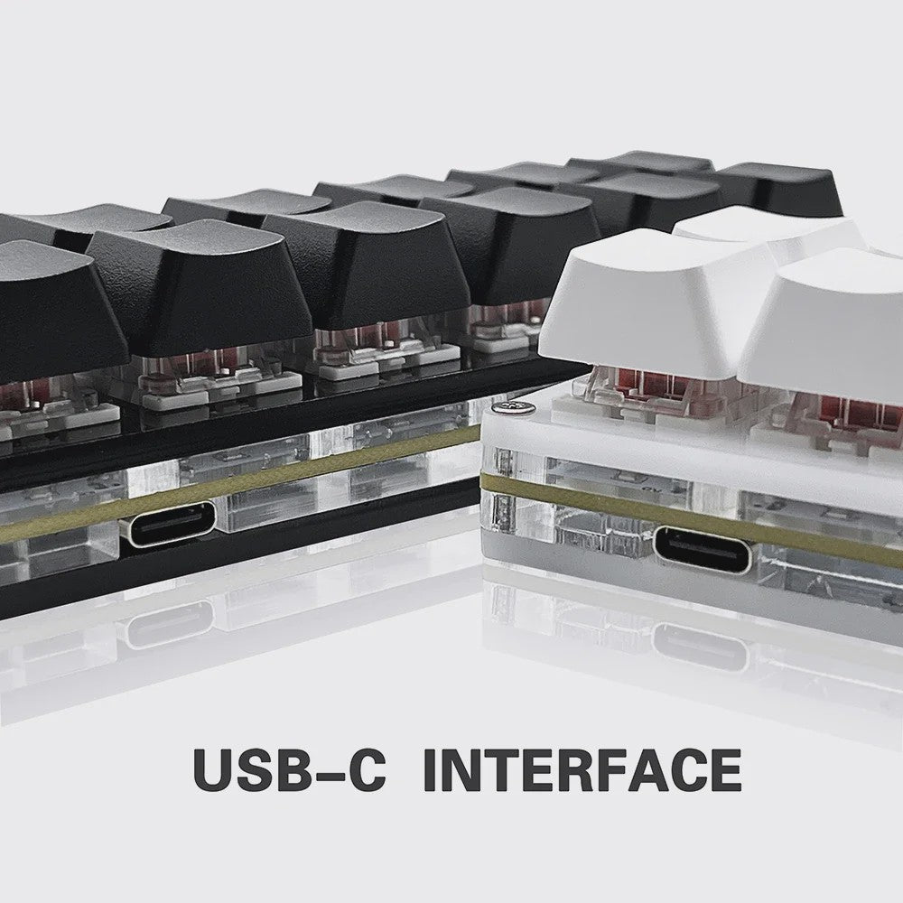 Compact 12-Key Mechanisch Gaming Toetsenbord - Programmeerbaar & Hot-Swappable met USB-C