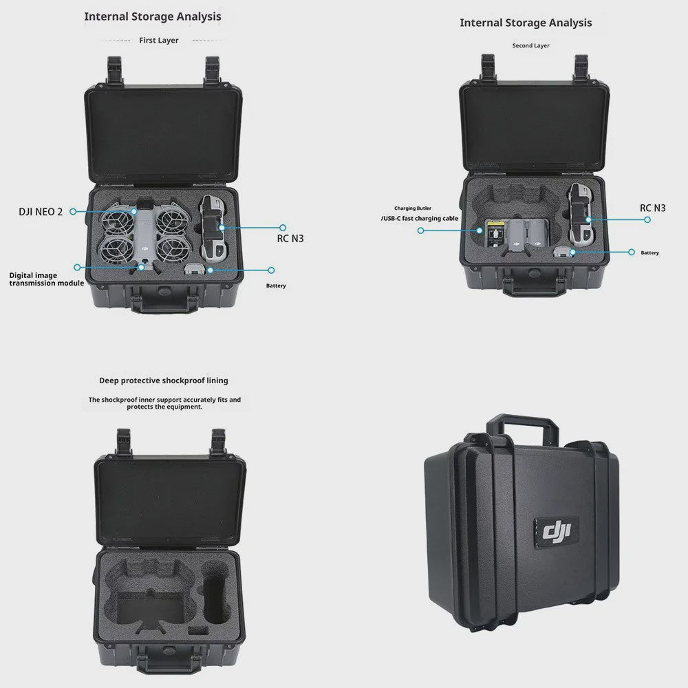 Robuuste Beschermhoes voor DJI NEO2 Drone & Fly More Combo - Handige Draagtas