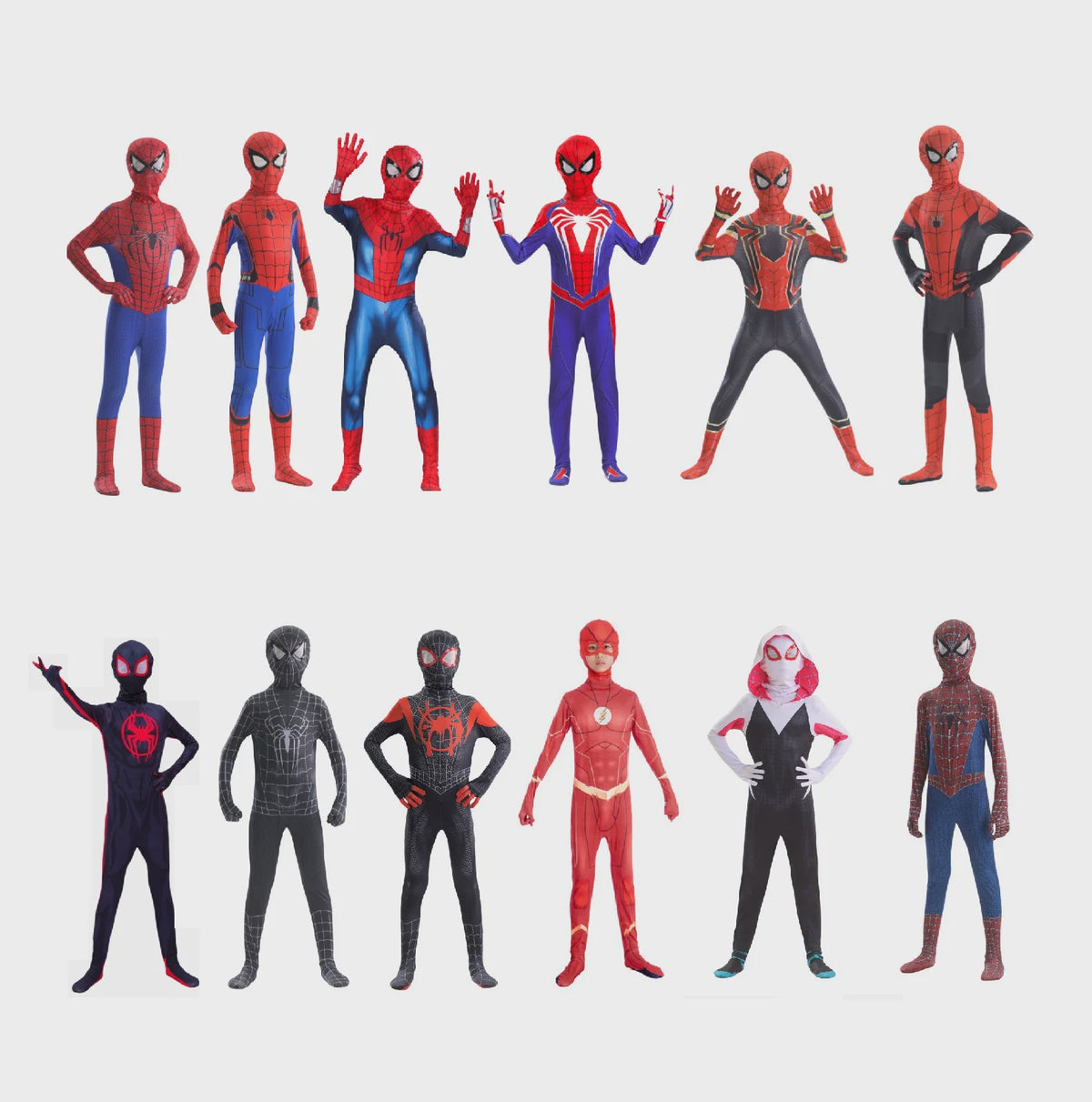 Superheld Zentai Cosplay Pak - Perfect voor Halloween, Feestjes & Cosplay Fans
