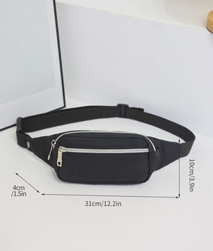 Stijlvolle Canvas Heuptas voor Heren en Dames - Ideaal voor Telefoon, Sleutels en Portemonnee