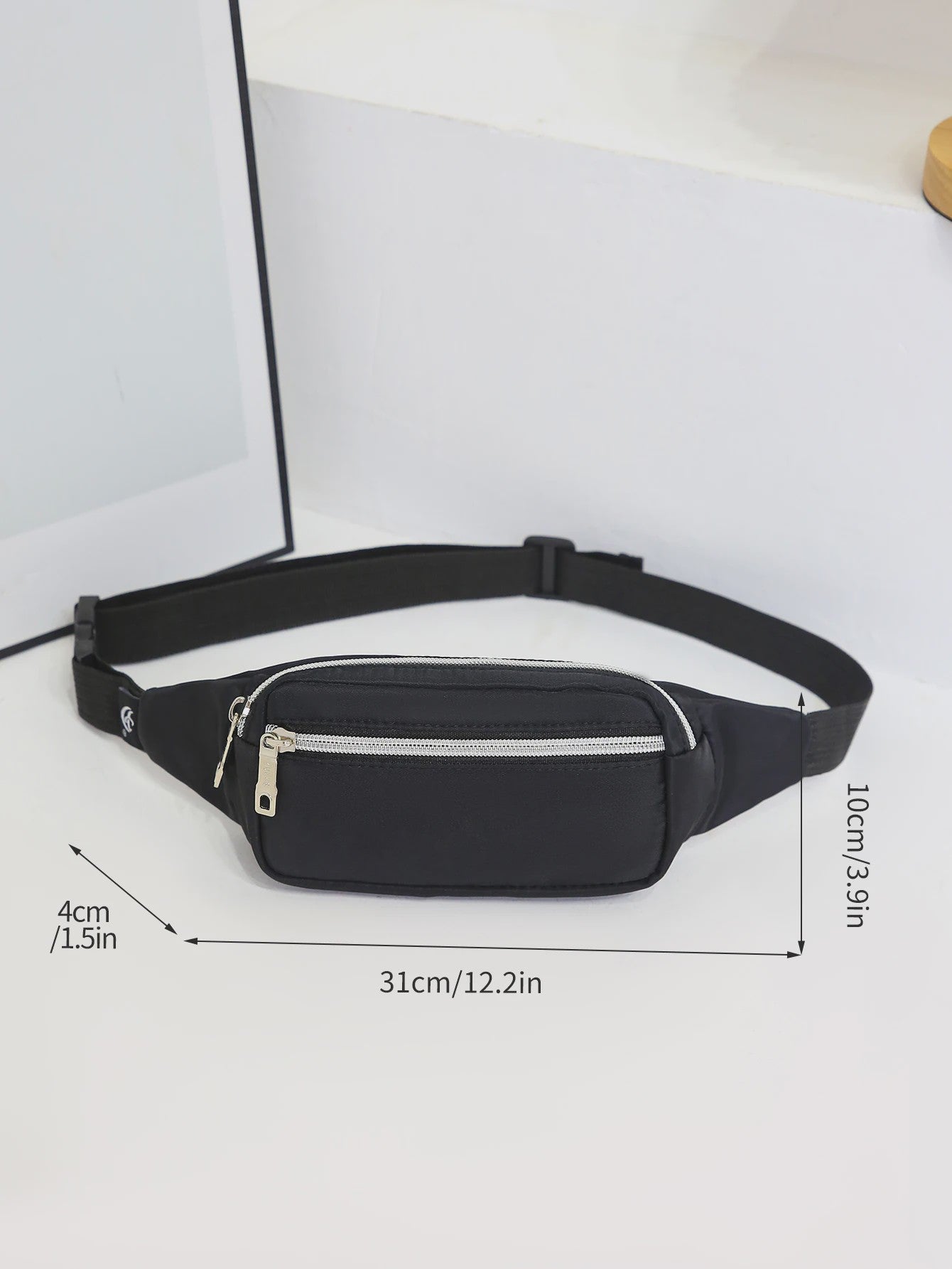 Stijlvolle Canvas Heuptas voor Heren en Dames - Ideaal voor Telefoon, Sleutels en Portemonnee