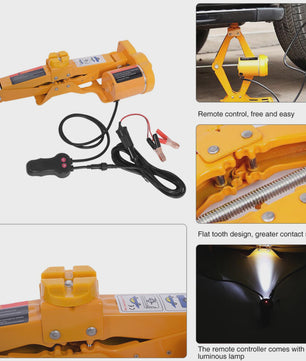Elektrische Autokrik 2 Ton 12V - Snel Banden Wisselen met Afstandsbediening
