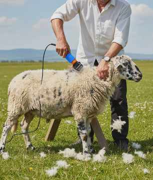 Professionele Hond & Kat Trimmer - Laag Geluidsniveau, Variabele Snelheid, Keramisch Mes