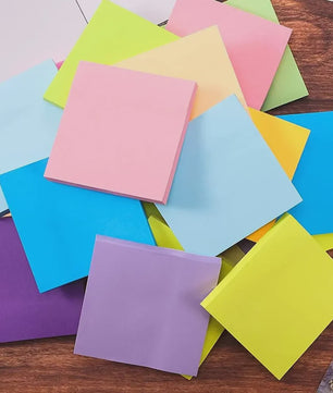 Kawaii Index Sticky Notes - Kleurrijke Notitieblokjes voor Organisatie en Creativiteit