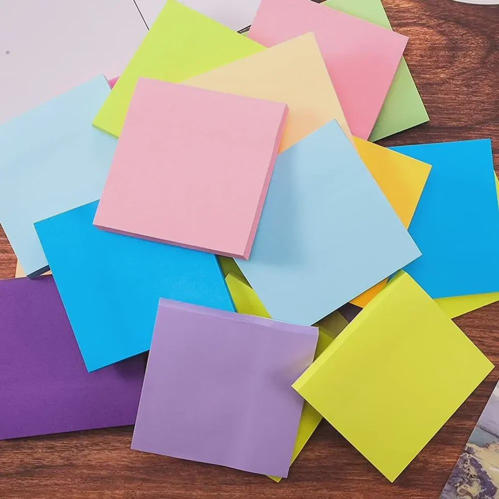 Kawaii Index Sticky Notes - Kleurrijke Notitieblokjes voor Organisatie en Creativiteit