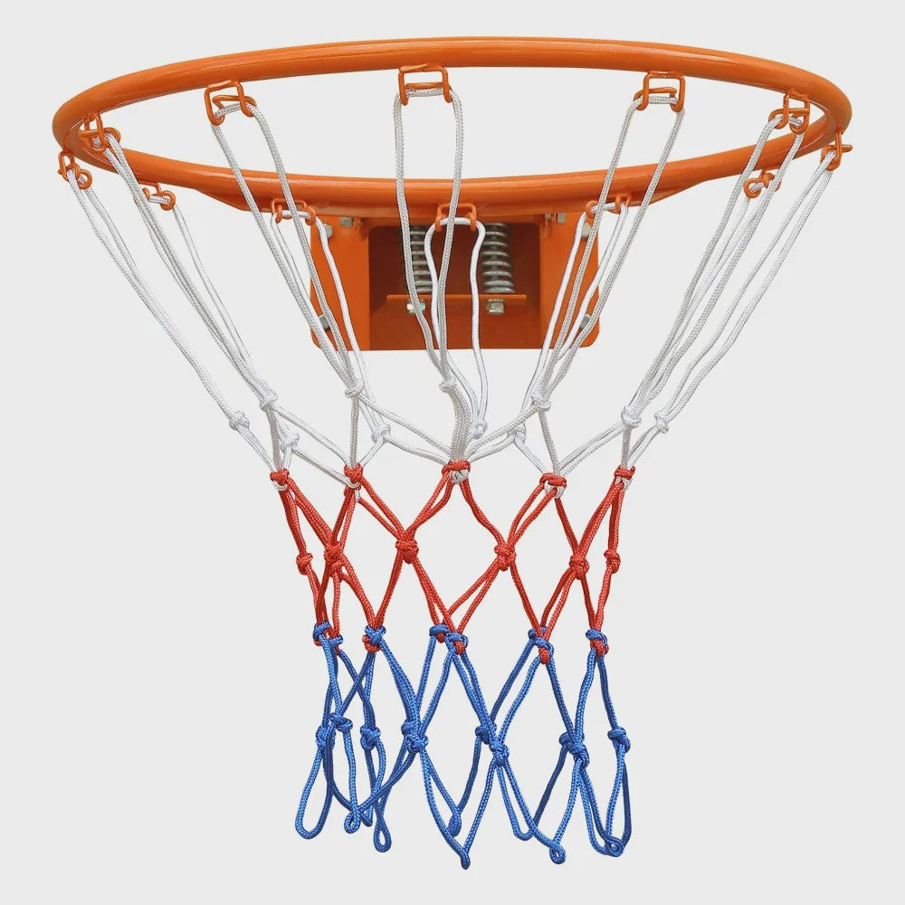 Professionele Dubbele Veer Basketbalring - Duurzaam Staal, Schokabsorberend, Weerbestendig voor Binnen & Buiten