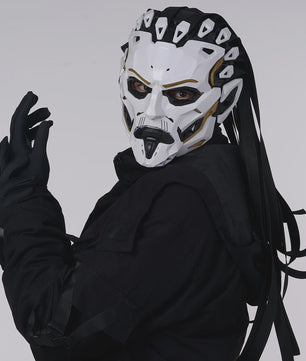 Futuristische Punk Cosplay Masker - Halloween & Feest Accessoire