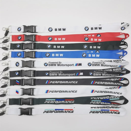 BMW Lanyard Sleutelhanger & ID Kaarthouder - Diverse Modellen & 50th Anniversary