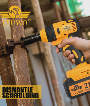 LYUWO Krachtige Brushless Elektrische Sleutel 380NM - Voor Automotive en Zwaar Werk
