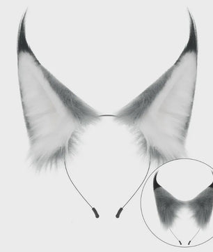 Furry Lynx Oren & Staart Set - Cosplay Accessoires
