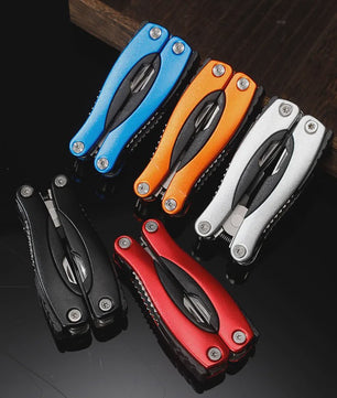 Compacte Multitool Tang met Mes, Schroevendraaier & Meer - Outdoor & Survival Gereedschap