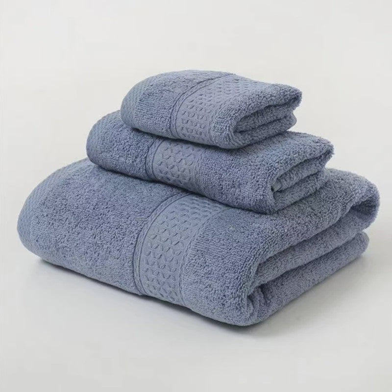 Luxe Katoen Handdoek Set - 3 Delig - Extra Zacht & Zeer Absorberend