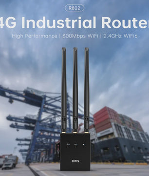 PLERY CAT4 4G LTE WiFi Router met WiFi6, 300Mbps en SIM-kaart ondersteuning voor 32+ apparaten