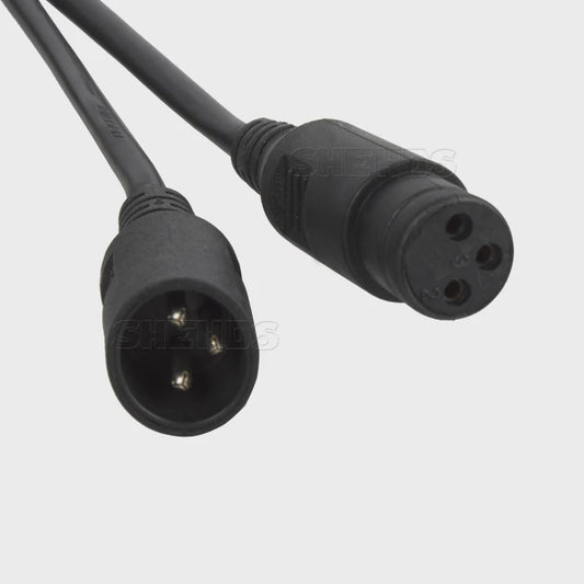 10 Meter DMX Kabel voor Podiumverlichting - LED Par, Moving Head & Beam Lamp