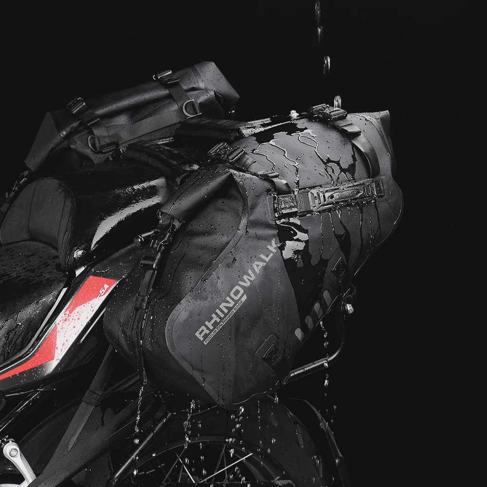 Rhinowalk Waterdichte Motor Zijkoffers - 18L, 28L, 48L - Adventure Touring Bagage