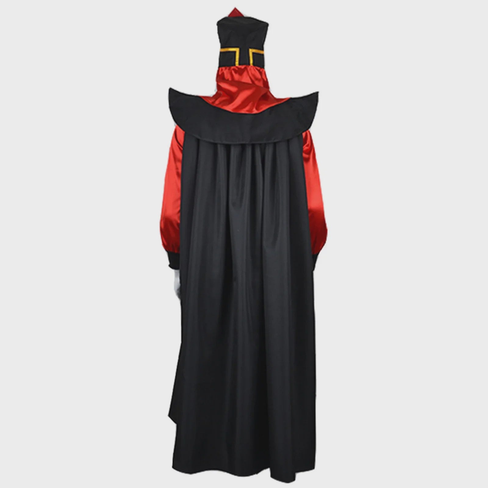 Jafar Cosplay Kostuum voor Heren en Dames - Jumpsuit, Mantel & Hoed